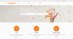 Desktop Screenshot of dogoodjobs.co.nz